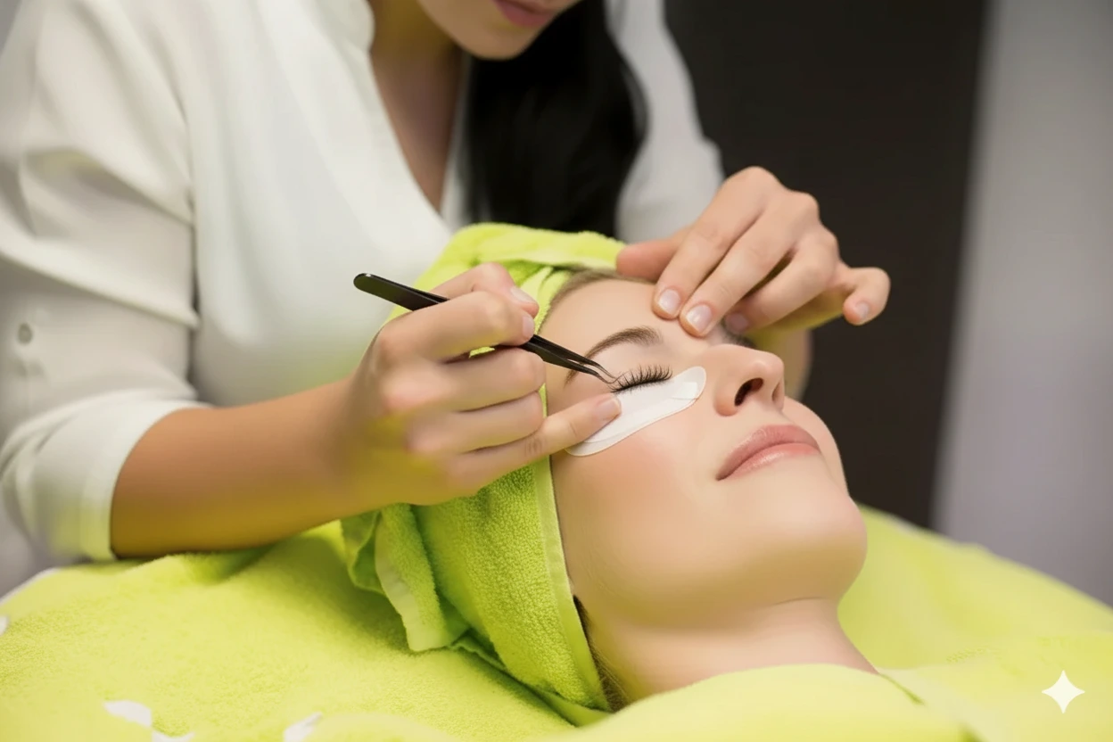 Augen- und Wimpernpflege bei H2 Beautylounge in Bad Nauheim